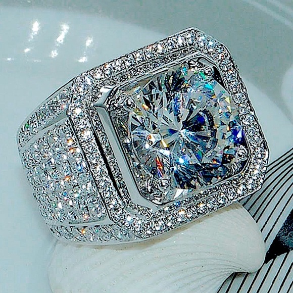 COPY - BEST OFFER 💍💎BIG DIAMOND RINGS💎💍 BEST OFFER - Picture 1 of 1